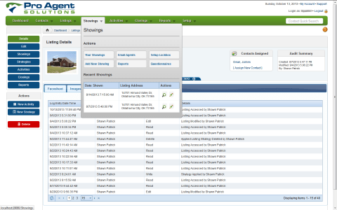 Image of Pro Agent Solutions showings